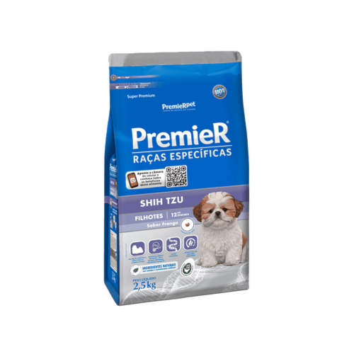 Ração Premier Shih Tzu Cães Filhotes 2,5kg