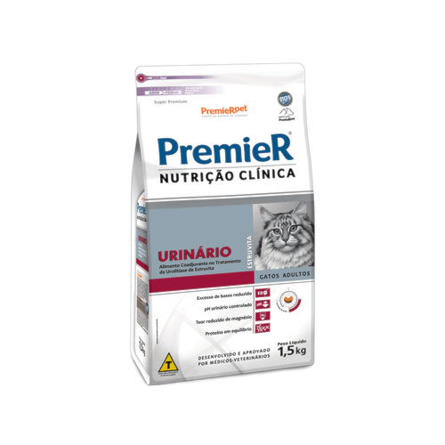 Ração Premier Urinary Gatos 1,5kg