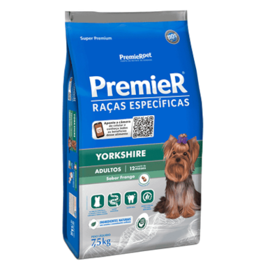 Ração Premier Yorkshire Cães Adultos  7,5kg