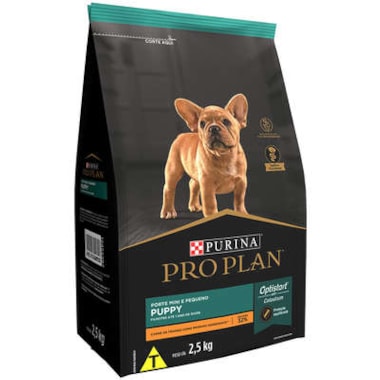 Ração Pro Plan Frango Arroz Cães Filhotes Raças Mini e Pequenas 2,5kg