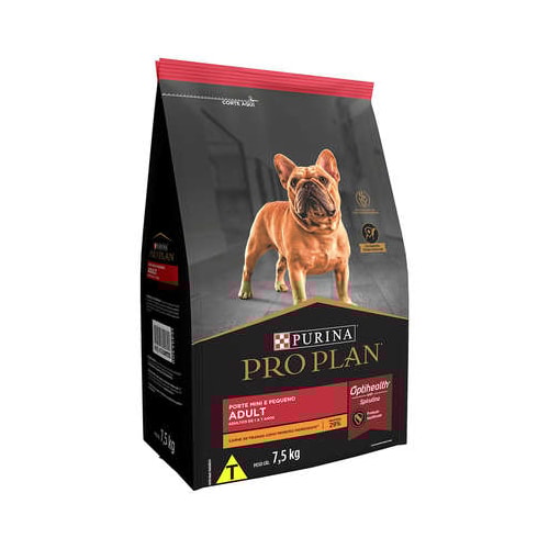 Ração Pro Plan Frango Cães Adultos Raças Mini e Pequenas 7,5kg