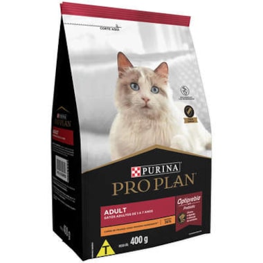 Ração Pro Plan Frango Gatos Adultos 400g