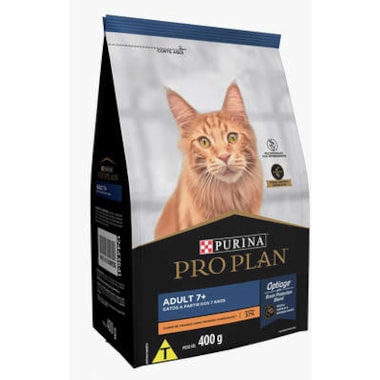 Ração Pro Plan Gatos Sênior +7 400g