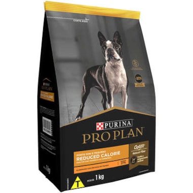 Ração Pro Plan Reduced Calorie Frango Cães Adultos Raças Pequenas 1kg
