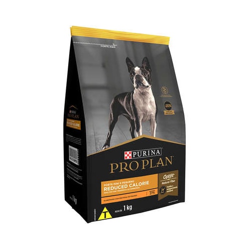Ração Pro Plan Reduced Calorie Frango Cães Adultos Raças Pequenas 1kg