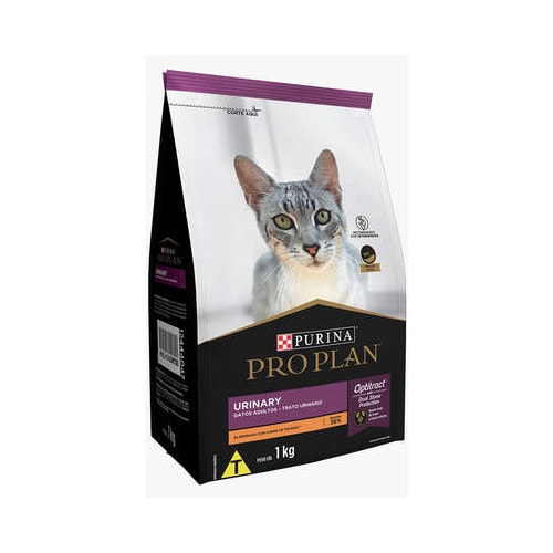 Ração Pro Plan Urinary Frango Gatos Adultos 1kg
