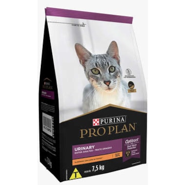 Ração Pro Plan Urinary Frango Gatos Adultos 7,5kg