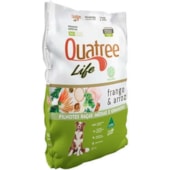 Ração Quatree Life Frango Arroz Cães Filhotes Raças Médias e Grandes 3kg