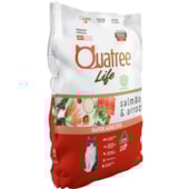 Ração Quatree Life Salmão Arroz Gatos Adultos 1kg