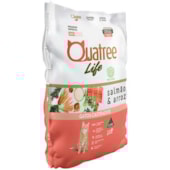 Ração Quatree Life Salmão Arroz Gatos Adultos Castrados 1kg
