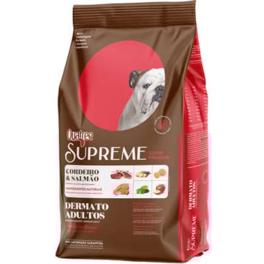 Ração Quatree Supreme Dermato Cordeiro Salmão Cães Adultos 15kg