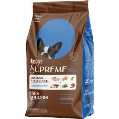 Ração Quatree Supreme Frango Batata Doce Cães Adultos Raças Pequenas 3kg