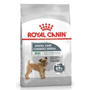 Ração Royal Canin Dental Care Cães Adultos Raças Minis 2,5kg