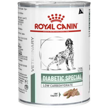 Ração Royal Canin Diabetic Cães Special Lata 410g