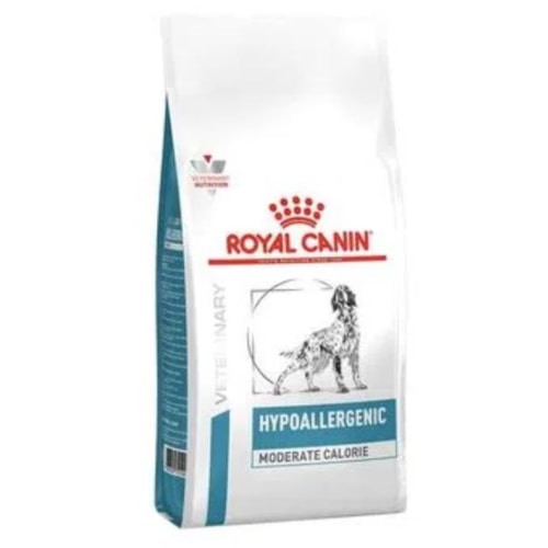 Ração Royal Canin Hipoallergenic Moderate Calorie Cães 2kg