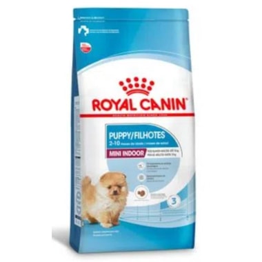 Ração Royal Canin Indoor Cães Filhotes Raças Pequenas 2,5kg