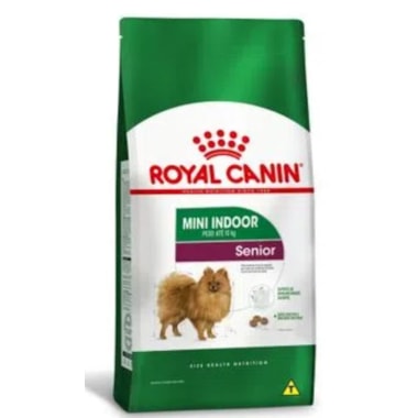 Ração Royal Canin Indoor Cães Sênior Raças Mini e Pequenas 1kg