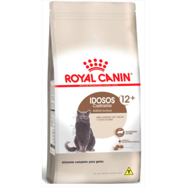 Ração Royal Canin Indoor Gatos Sênior +12 Castrados 1,5kg
