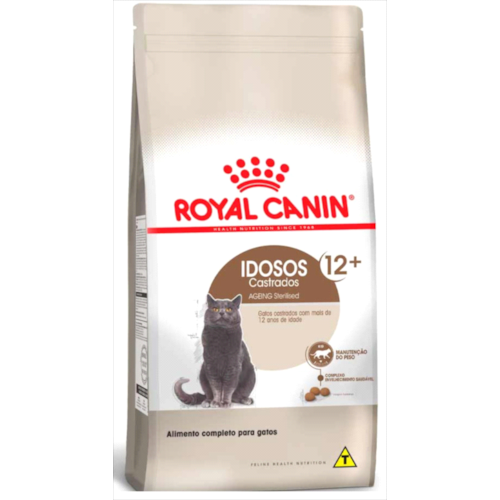 Ração Royal Canin Indoor Gatos Sênior +12 Castrados 1,5kg