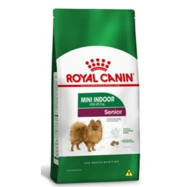 Ração Royal Canin Mini Indoor Cães Sênior Raças Pequenas 7,5kg