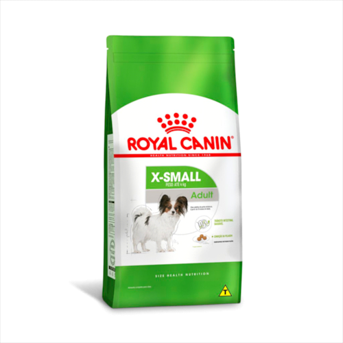 Ração Royal Canin X-small Cães Adultos Raças Minis 2,5kg