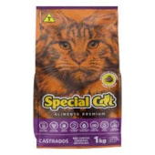 Ração Special Cat Premium Gatos Adultos Castrados 1kg