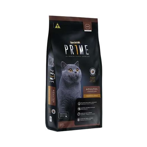 Ração Special Cat Prime Frango e Arroz Gatos Adultos 3kg
