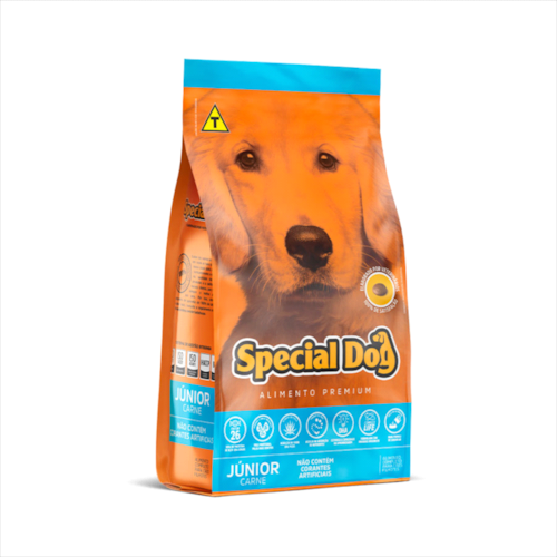 Ração Special Dog Júnior Premium Carne Cães Filhotes 1kg