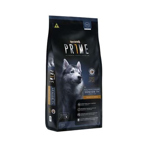 Ração Special Dog Prime Cães Sênior Raças Media e Grandes 15kg