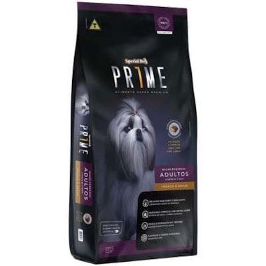 Ração Special Dog Prime Frango Arroz Cães Adultos Raças Pequenas 1kg