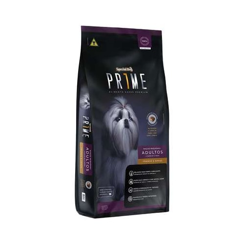 Ração Special Dog Prime Frango Arroz Cães Adultos Raças Pequenas 1kg
