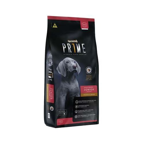 Ração Special Dog Prime Frango Arroz Cães Filhotes Raças Grandes 3kg