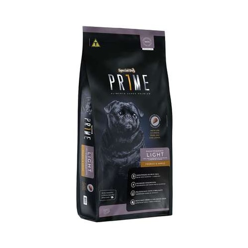 Ração Special Dog Prime Light Cães Adultos Raças Pequenas 1kg