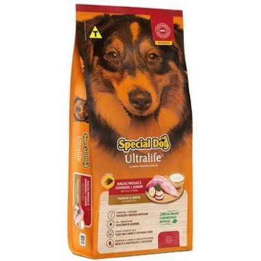 Ração Special Dog Ultralife Cães Filhotes Raças Media e Grandes 15kg