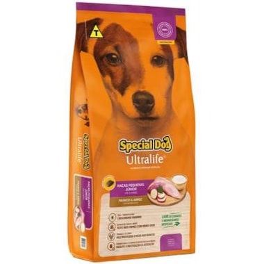 Ração Special Dog Ultralife Cães Filhotes Raças Pequenas 10,1kg