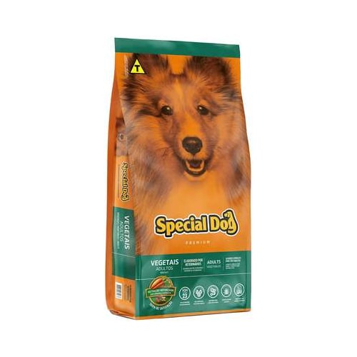Ração Special Dog Vegetais Cães Adultos 15kg