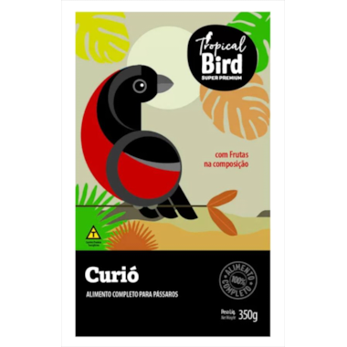 Ração Tropical Bird com Pedaços de Frutas Curiós 350g