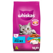 Ração Whiskas Peixe Gatos Adultos 10,1kg
