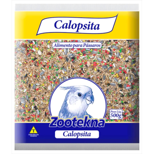 Ração Zootekna Mistura Calopsitas 500g