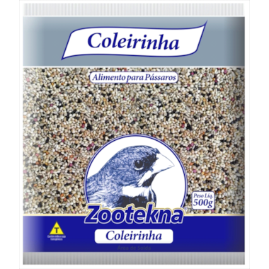 Ração Zootekna Mistura Coleirinhas 500g