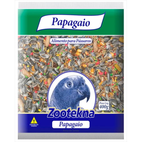 Ração Zootekna Mistura com Frutas Papagaios 400g