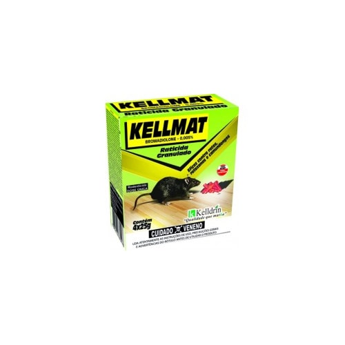 Raticida Kellmat Granulado 25g