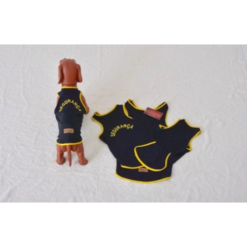 Regata Club Pet Estampada Segurança Pequena