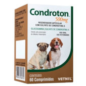 Regenerador Articular Condroton Vetnil 500mg com 60 capsulas