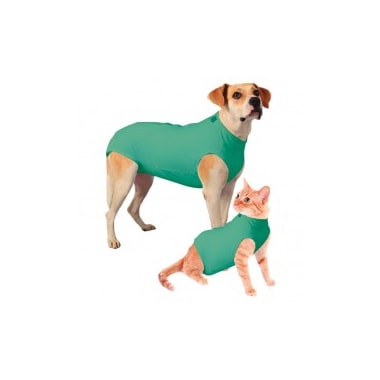 Roupa Club Pet Pós Cirúrgica Verde N5