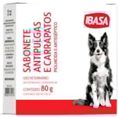 Sabonete Antipulgas Ibasa 80g