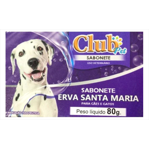 Sabonete Club Pet Erva de Santa Maria 80g