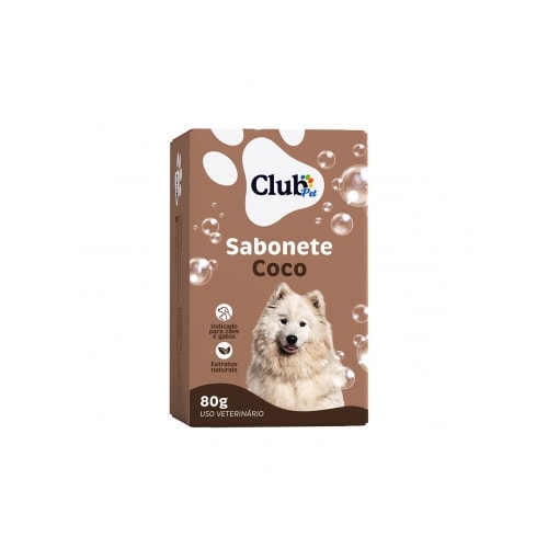 Sabonete Club Pet Mais Coco 80g