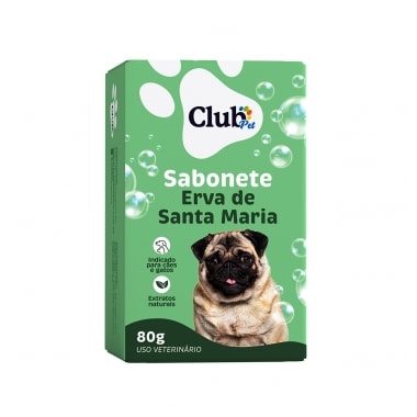Sabonete Club Pet Mais Erva de Santa Maria 80g