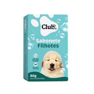 Sabonete Club Pet Mais Filhotes 80g